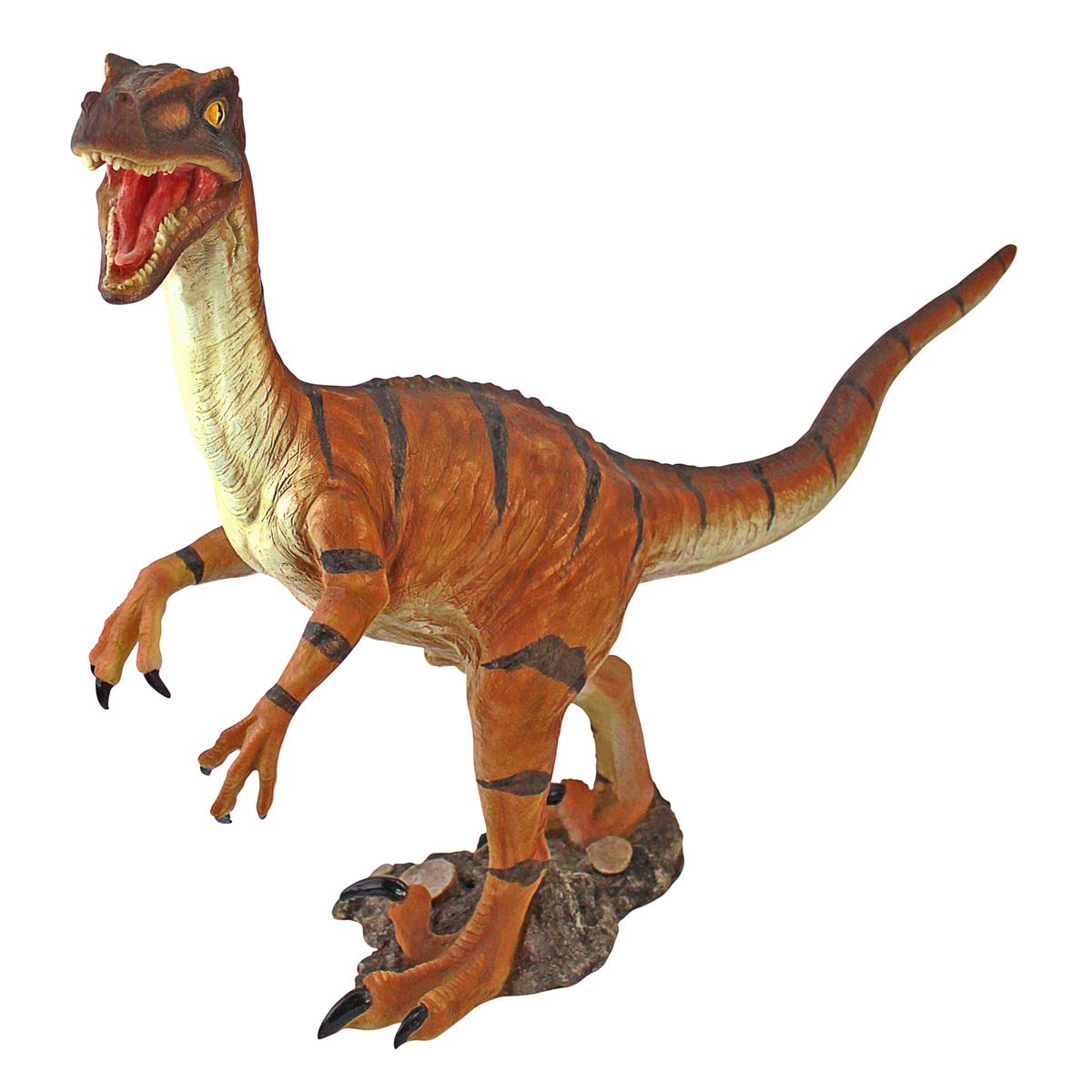 Image Thumbnail for Velociraptor Scaled Dinosaur Statue